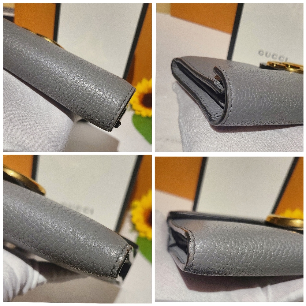 🔥SOLD🔥🌸GUCCI🌸 EUC🔥 GG Marmont Wallet on chain w/ Complete Inclusions - Picture 8 of 17